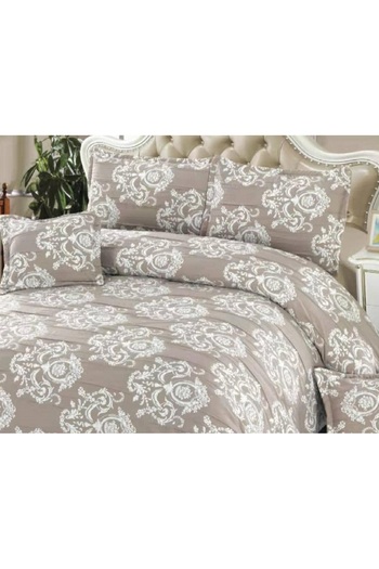 CHIRASO CHIRASO Linen, Crepe Muslin, Microfiber, Sheet 220x240 cm, Duvet Cover, 4 Pillowcases