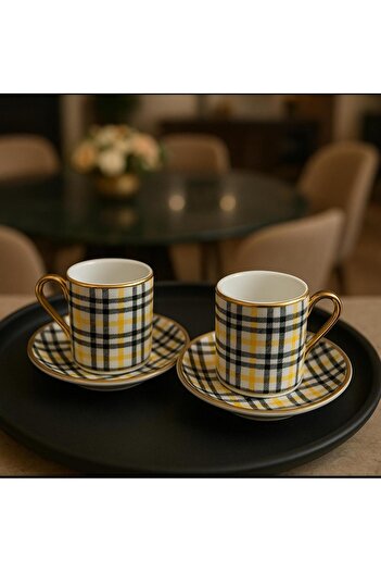 decovien 2-Piece Porcelain Coffee Cup Set