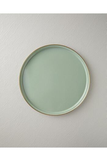 English Home Isidora Enamel Round Tray Light Mint (4.08.2025)