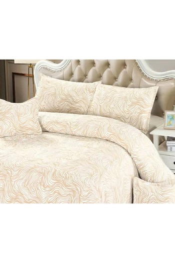 CHIRASO CHIRASO Linen, Crepe Muslin, Microfiber, Sheet 220x240 cm, Duvet Cover, 4 Pillowcases