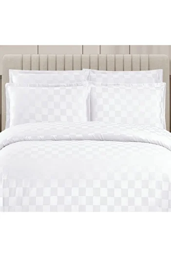 CHIRASO CHIRASO Bedding, Elegant DAMASK, ELASTIC Sheet 180x200+25cm, Duvet Cover 200x230cm, 2 Pillowcases