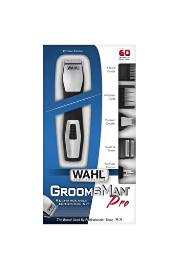 Wahl Groomsman Pro All In One Battery Trimmer Black