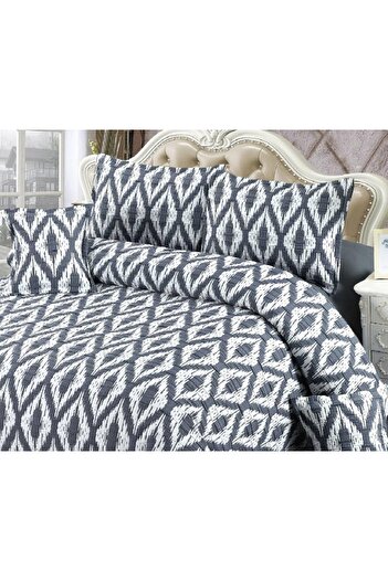 CHIRASO CHIRASO Linen, Crepe Muslin, Microfiber, Sheet 220x240 cm, Duvet Cover, 4 Pillowcases