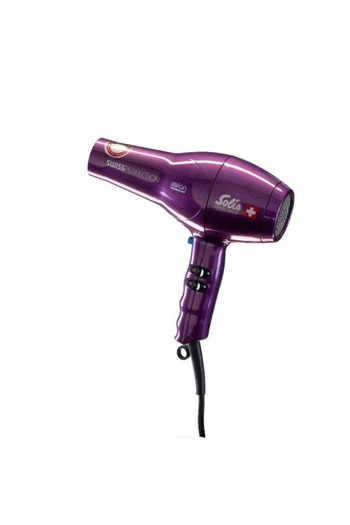 SOLİS Hair dryer, Solis, Swiss Perfection, 2300 W, purple