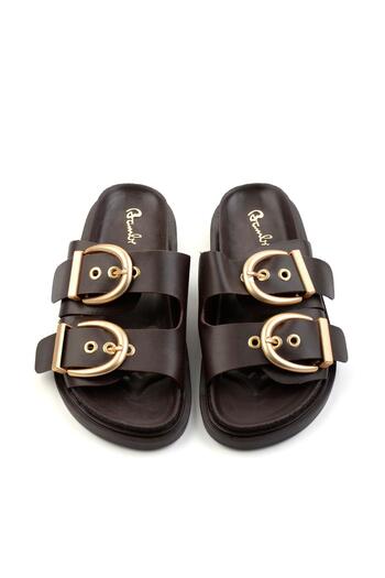 Bambi Brown Women's Slippers K04666014309