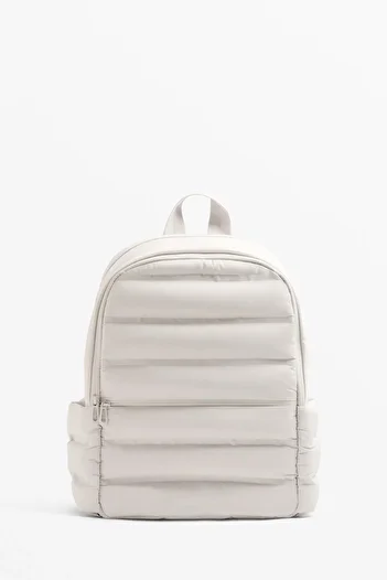 Oysho Quilted backpack