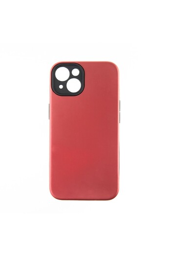 OEM Colourful Collection Back Cover Compatible with iPhone 13 - Dark Red