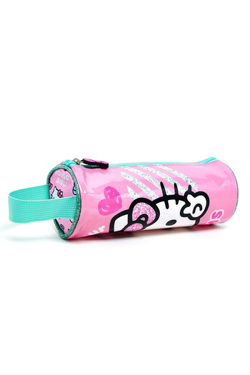 R&B Pink Girl Hello Kitty Pencil Pouch