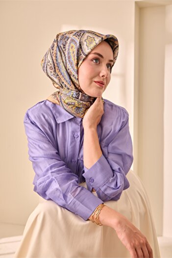 Silk Home Twill Silk Scarf 11476-37