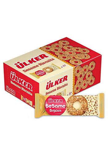 Ülker Ulker Sesame Biscuits, 58g x 12