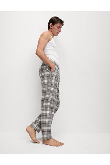 Marks & Spencer Pamuklu Kareli Pijama Altı