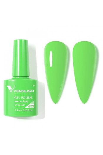 Venalisa Semi-Permanent Nail Polish, Hema-Free, 7.3 ml, 423