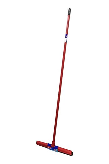 Vileda Classic Floor Wiper with Stick – Red (42 cm W × 130 cm H)