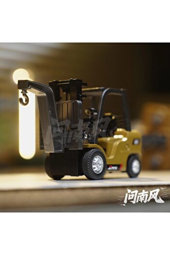 Choice forklift truck Mini Forklift Truck 1:64 Alloy Remote Control Engineering Vehicle Mobile App Operated