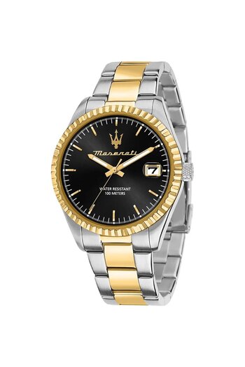 Maserati R8853100042 Competizione, Ανδρικά, κάσα 43 mm, Ασημί με μαύρο καντράν