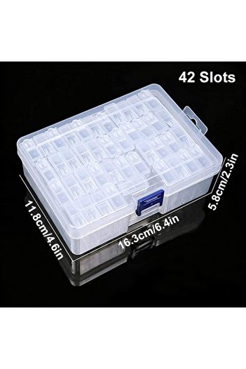 Choice 42 Grid 32/40/42/48/56/64pcs zuasnhihua storage box diamond painting beads pendant jewelry accessori