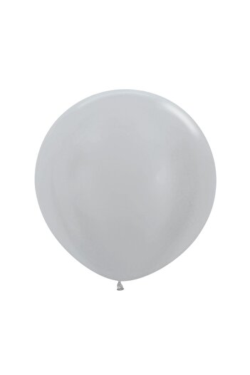 SDX Market Set of 2 Balloons, Mirific Party, Grey, 45 cm, Latex
