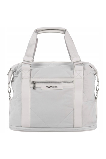 WINGS BRAND WINGS KISKADEE Grey Travel Bag - Expandable Cabin Luggage 20L