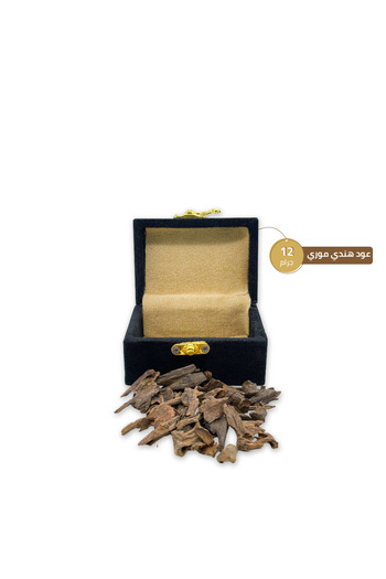 Alhadi For Oud And Saffaron Indian Oud Mori - 12g Tola
