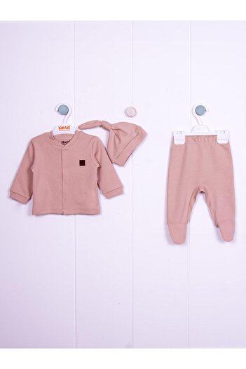 Kidaxi Kd43096 Interlock 3-Piece Girl Set 1-3/3-6/6-9/ Ay