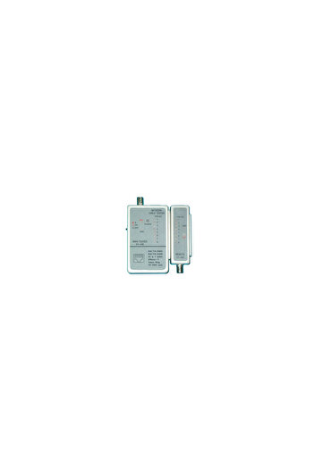 Rebel Tester Cable RJ45 (UTP, FTP, STP), BNC