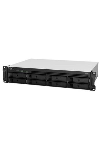 SYNOLOGY NAS RS1221RP+, 8 Bay-uri, Gigabit, AMD Ryzen V1500B, 2.2 GHz, 4 GB DDR4 ECC