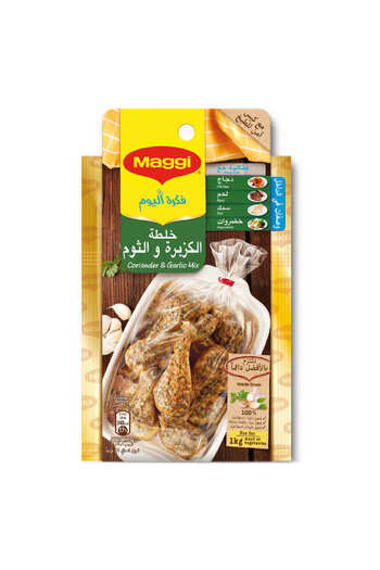 Maggi Coriander And Garlic Mix, 34g