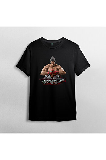 Pixxa Tekken 7 Unisex 100% Cotton Crew Neck T-Shirt 1