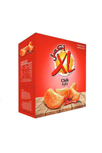 XL Chili Potato Chips, 21g × 12
