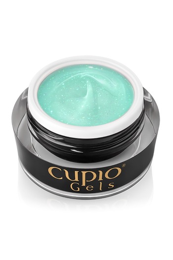 Cupio Builder Gel Glitz & Glam - Mint Sparkle 15g