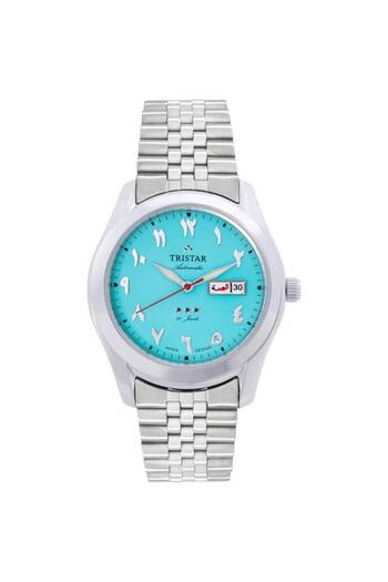 Tristar BA Series Automatic Stainless Steel Band Day-Date Display Watch