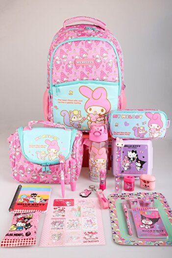 MY MELODY New Season Licensed with Dekomus My Melody&Best Friends "Melopink Collection" Full Stationery Set Ok