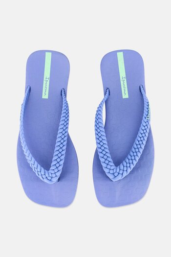 İpanema Women Brand Logo Slip On Slippers, Pastel Blue