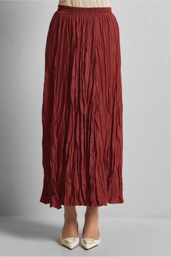 Alvina Wrinkled Look Skirt 60687