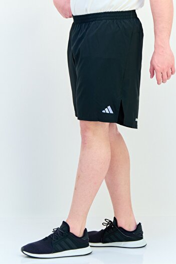 adidas Men Slim Fit 7 Inseam Running Shorts, Black