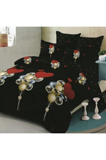 Ralex Economic Bedding Package Double Bed Finet 6 Pieces + 2 Quilted Pillows 50 x 70 cm + Quilt 200 x 215