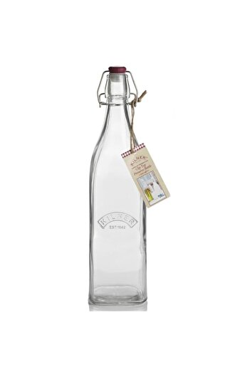 Generic Kilner Transparent 1 L Storage Bottle - Clip Top , 25.472