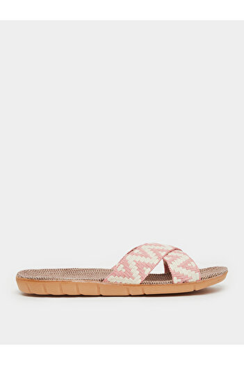 Take Two By Styli Cross Strap Vamp Flat Sandals