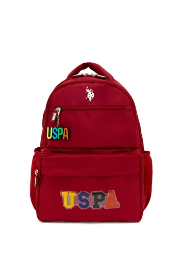 U.S. Polo Assn. Boy's Red School Bag 50315119-Vr030