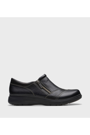 CLARKS Black Women's Certina Pure Slip On shoes