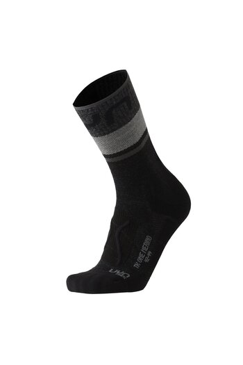 UYN Herren Trekking Socken - One Merino Socks, Wandersocken, Merinowolle, Logo