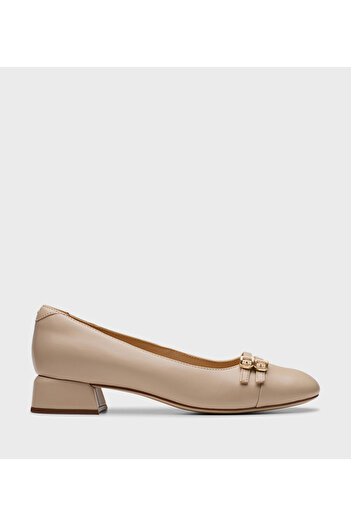 CLARKS Beige Women's Daiss30 Court Court Shoes