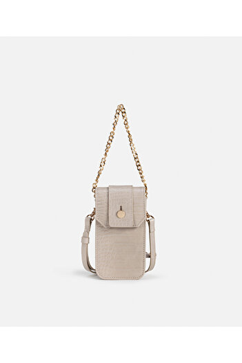 İpekyol Crocodile Leather Look Double Messenger Bags