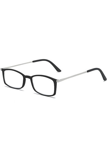 KoKoBin ochelari de citit, plastic/acrilic, negri, 13,5 x 4,7 x 3 cm, +3