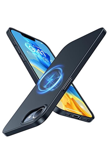 Royal Husa pentru iPhone 16e, Torras OriginFit-Mag Series, R17, Policarbonat, Black