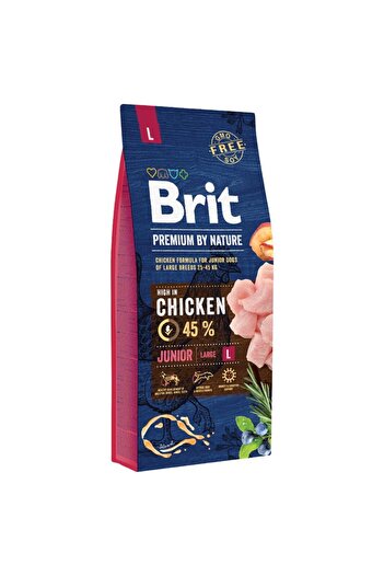 Brit Junior Large, dry dog food, Chicken, 15 kg