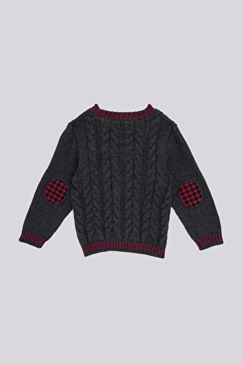 GB Baby Bg Store Baby Boy Gray Cardigan