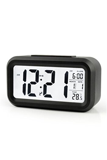 Evia Smart Light Clock with Digital Display and Ambient Light Sensor