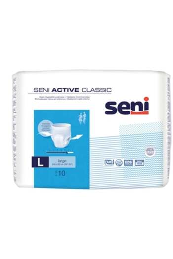 Seni Active Classic Large Scutece Chilot pentru Adulti 10 bucati