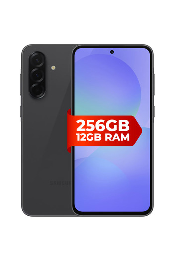 Samsung Telefon mobil Galaxy A36, Dual SIM, 12GB RAM, 256GB, 5G, Awesome Black